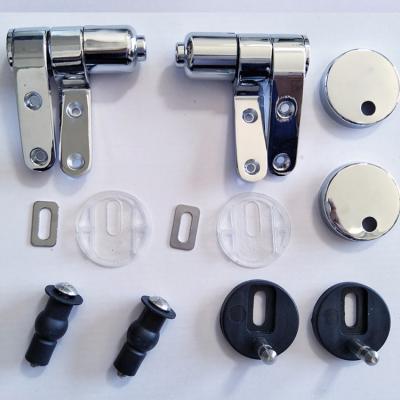 China Slow-end Toilet Seats Two Button Slow Hinges Toilet Seat Soft Narrow Toilet Seat Hinges Toilet Seat Fixing Hinge for sale