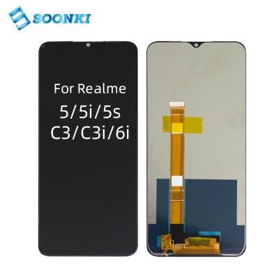 China Replace High Quality Faulty Screen Mobile Phone LCD Replacement For Realme 5 5i 5s c3 c3i 6i LCD Screen Display for sale