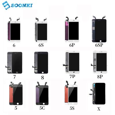 China LCD Split Screen Replace Mobile Phone LCDs For iPhone Screen Display Replacement For iPhone 5 5s 5se 5c 6 6s Plus Display Ekran 7 8plus X LCD for sale