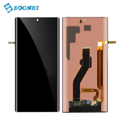 China Replace mobile display screen note 10plus screen faulty china spare parts for samsung galaxy note 10plus lcd screen for sale