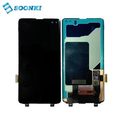 China Replace faulty screen mobile phone s10plus parts cheap display screen for samsung s10 lcd display for sale