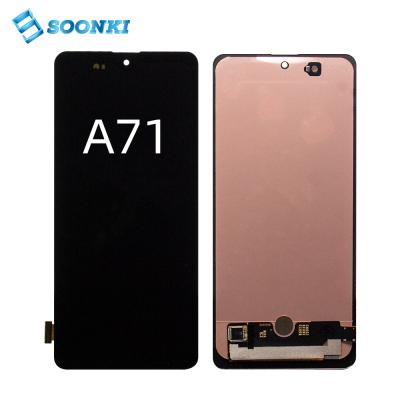 China Wholesale Replace Faulty Screen Mobile Phone a71 LCD Display Digitizer Assembly For Samsung Galaxy A71 incell screen for sale