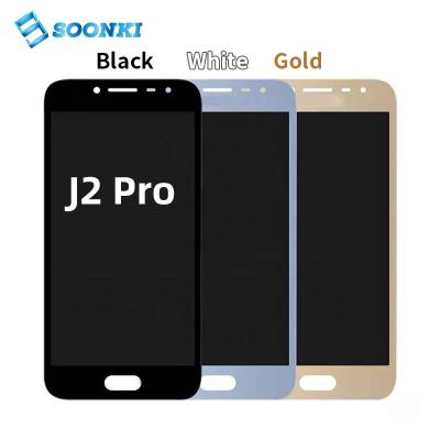 China High saturation pantallas celular mobile display for Samsung J2 j2pro j2 lcd display main touch screen for sale