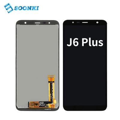 China High Saturation Mobile Phone Display LCD for Samsung j6 touch screen display for galaxy j6 plus lcd display for sale