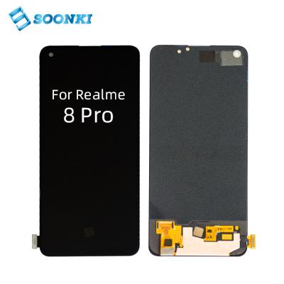 China Replace faulty screen cheap phone display for realme8 pro lcd screen for realme x5 pro 6pro 7 8 display lcd digitizer for sale