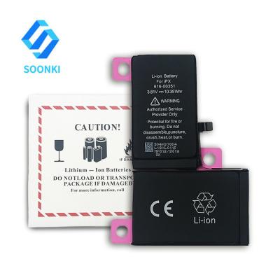 China Mobile Cell Phone High Capacity Replacement 0 Cycle Battery For iPhone 5 6 6s Plus 7 8 X XR Xs Max Digital Lithium Ion Batteries for sale