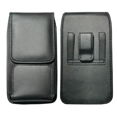 China Protect Cell Phone Free Sample Leather Pouch Case with Holster Belt Clip and Two Loops for iPhone 11 Pro Max for sale