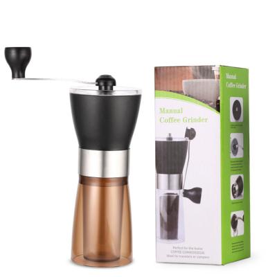 China HOT SALE PORTABLE Multifunctional Portable Burr Coffee Mill Adjustable Setting Ceramic Hand Grinding Manual Coffee Grinder for sale