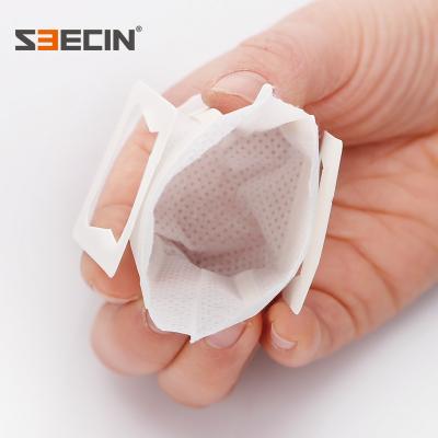 China Wholesale 50pcs/box Eco-friendly Coffee Drip Filter Paper Filter Bag Cup Paper Filter Bag For Pour Over Coffee Maker for sale