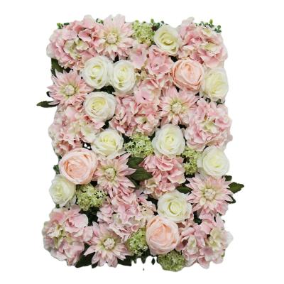 China Good Price Exclusively Handcrafted Rose Wedding Flower Decoration Artificial Flower Wall Wedding Decor Flower For Wedding Decor for sale