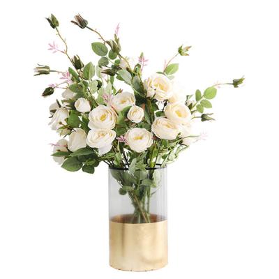 China Exclusively Handcrafted Artificial Flower Suppliers From China Rose Flower Artificial Flower Wholesale for sale