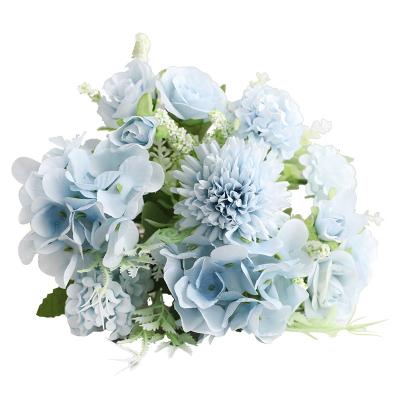 China Artificial Flowers Exclusively Handcrafted Rose Party Bunch Artificial Flower Artificial Flower Bouquet for sale