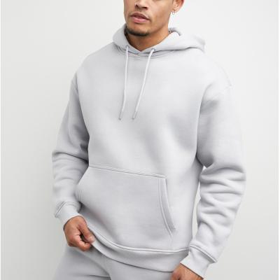 China NEW Design Anti-wrinkle Mens Oversize Embroidery Fit Hoodies With Cuffs And Ribbed Edge for sale