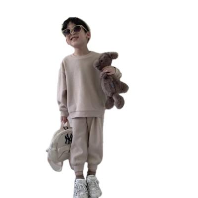 China Its Dark Material High Quality Long Sleeve Kids Clothes Boys Autumn Sports Sets for sale