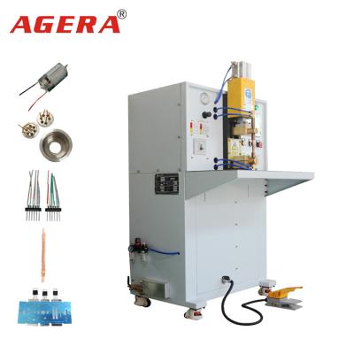 China Easy Operation Famous Brand PLC CNC Intermediate Frequency DC Pedal Automatic Spot Welding Machine for sale