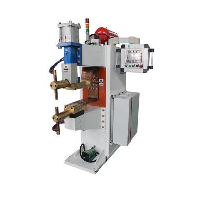 China Easy Operation Pneumatic Continuous DC Inverter Double Sided Continuous Spot Welding Machine for sale