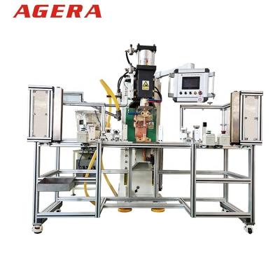 China Easy Operation 80KVA Advanced Capacitor Discharge Energy Storage Aluminum Nut Spot Welding Machine For Nut for sale