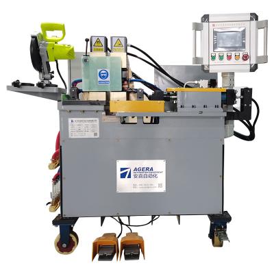 China Automobile Fabricating Automatic Double Type Copper And Aluminum Tube Rebar Butt Fusion Welding Forging Machine for sale