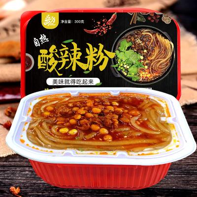 China Chongqing hot noodles and instant self-heating sour cassava 300g for sale