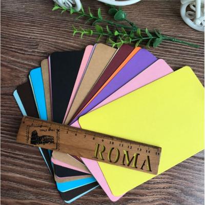 China Vintage Colorful Paper Postcard Greeting Cards Europe Map Blank Folded Handmade Christmas Card 15x10cm for sale