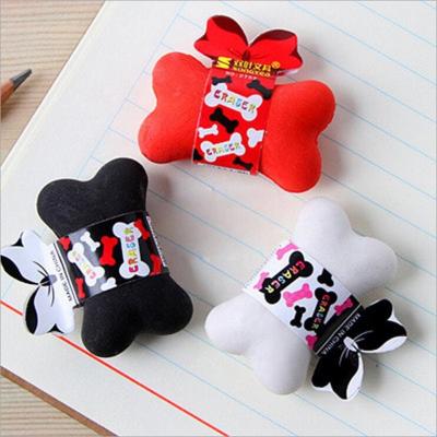 China 3D Assembly Pen School/Eco-friendly/Cute/Novelty/Manual/Stain Eraser Fashion Bone Design Eraser Creative Office Stationery Fancy Large for sale