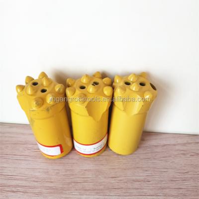 China Energy & Mining 7, 11 or 12 degree tapered button bit for the H22 or H25 tapered rod for sale