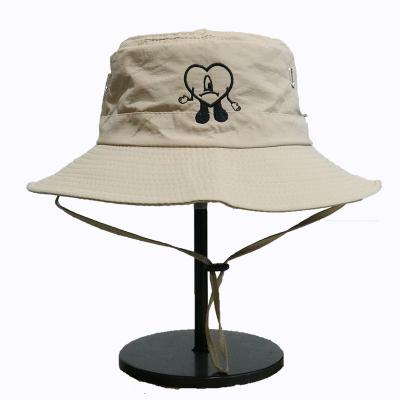 China JOINT Custom Bucket Hats Beach Sun Summer Fishing A Bad Frame Bunny Fisherman Hat for sale