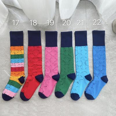 China Fashional Adult Cotton Socks High End Brand Letter G Women Socks New Designer Knit Warm Socks for sale