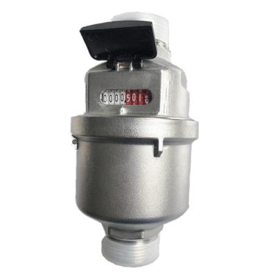 China Measure Water Velocity and Flow 1 Inch Volumetric Piston Mechanical Water Meter Stainless Steel Water Meter for sale