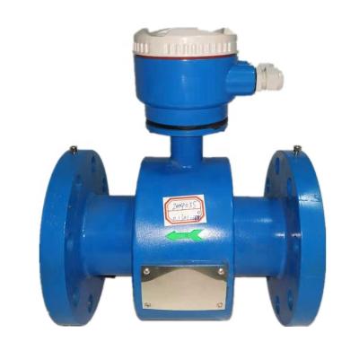 China Measuring Liquids DN50 DN65 Conventional Sewage Electromagnetic Water Flow Sensor Meter Split Type Krohne Flowmeter for sale