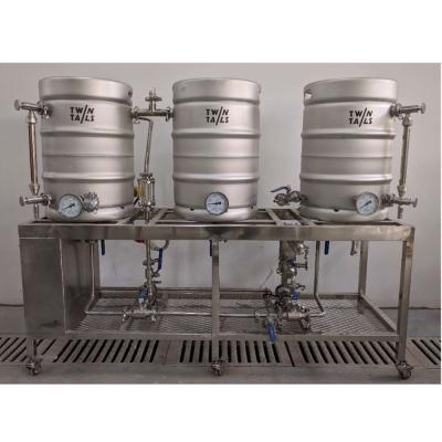 China beer customer yeast beer fermenter fermentation tanks for home wine barrel 304 stainless steel alcohol 30l and 50l fermenting equipment for sale