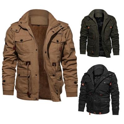 China Custom Men's Long Sleeve Winter Micro Fleece QUICK DRY Sherpa Fleece Custom Jacket for sale