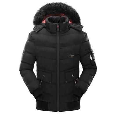 China Factory direct viable 100% polyester padded jacket winter fashion heavy jackets for men for sale