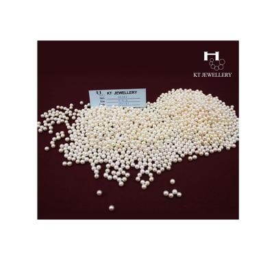 China Popular 6-6.5mm Cultured Round Shape Freshwater Loose Pearl for sale