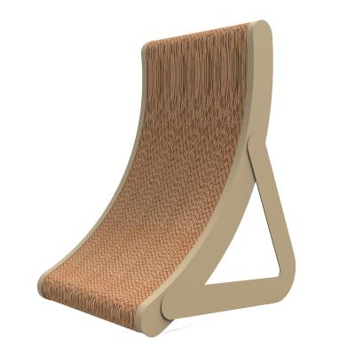 China Sustainable cat scratcher board cardboard cat scratcher lounge cat sofa pet products for sale