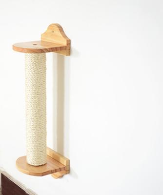 China Best Sustainable Selling Sisal Cat Scratching Wall Mounted Post Pet Product for sale