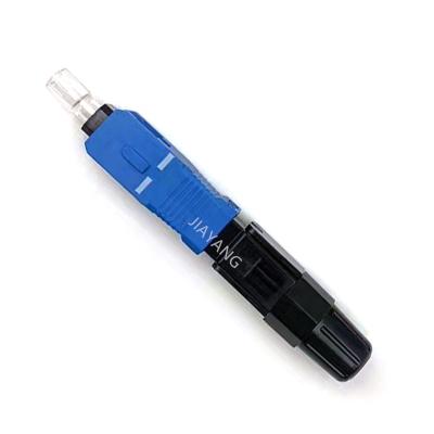 China FTTH FTTB FTTX field installation connector fiber supplement LC fast fiber optic connector easy to use for sale