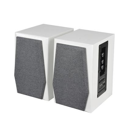 China No Wooden Super Bass MMC Card USB Music Stereo Sound Bookshelf Wireless High Fidelity High Fidelity Speaker for sale