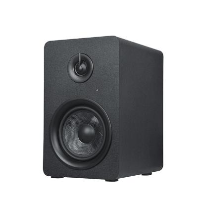 China HOME THEATER 2022 New 100W High Quality Wooden 5 Inch Woofer Bass XLR TRS DJ Home Studio Lab Professional Powered Active Monitor Speaker for sale