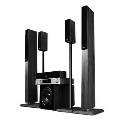 China 2019 New Blue Wireless System UK LED TV USB Tooth Power Amplifier Subwoofer 5.1ch Home Theater System for sale