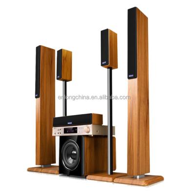 China 2019 New USA Market Wireless System KARAOKE Blue Cog Amplifier Subwoofer 5.1ch Home Theater System for sale