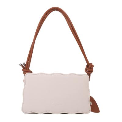 China Women's new girl's fashion small square bag fashion small shoulder bag for armpit Korean waterproof love for sale