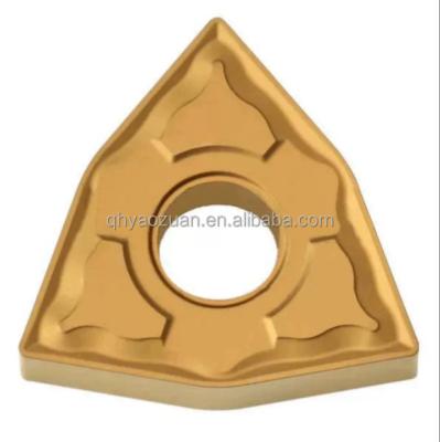 China CNC Lathe Machine CNC lathe tool WNMG080404 WNMG080408 WNMG080412 turning tool ZCC CT carbide inserts Processing steel parts for sale