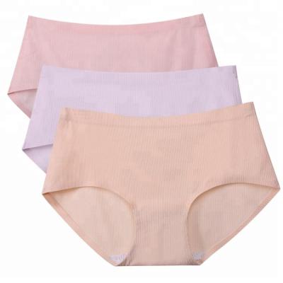 China Taobao Women's Panties Wearing Sexy Girls Underwear Preteen Pattern Breathable Mujer Ropa Seamless Tight Interior for sale