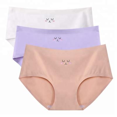 China Japan Character Panties Women's Full Brief Girls Nylon Breathable Gusset Mommy Knickers Lingerie Wearing Underwear For Women for sale