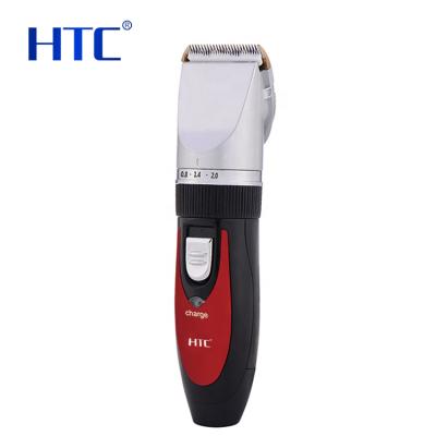 China Hotel HTC AT-732 Professional Cordless Hair Remover Baber Men Haircut Machine Trimmer Clipper for sale