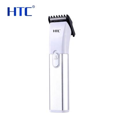 China HTC AT-1107B Precision Cutting Blade Blade Stainless Steel Rechargeable Hair Trimmer Clipper for sale