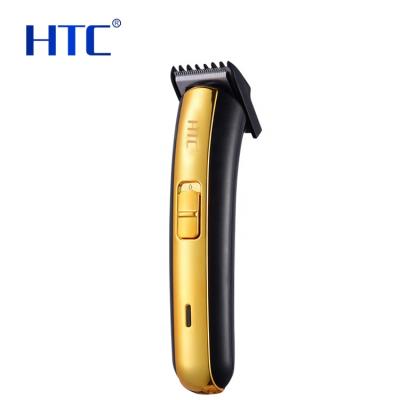 China Hotel HTC 1102 Trimmer Kit Cordless Rechargeable 1 Beard and Nose Hair Trimmer Men's Beard Shaving Trimmer for sale