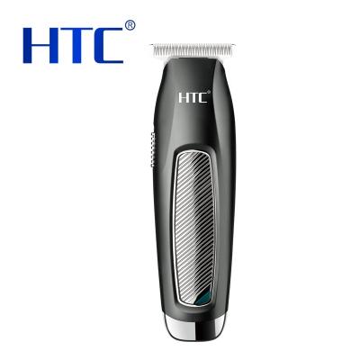 China Hotel HTC Electric For Men Hair Clippers Trimmer Professional Rechargeable Men's Electric Hair Trimmer for sale