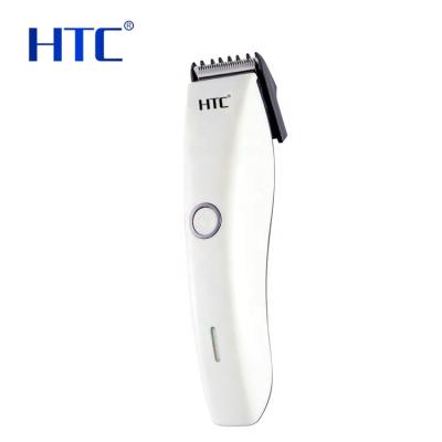 China Hotel 2021 HTC Painless Trimmer AT-206 Female Wireless Rechargeable Facial Hair Trimmer And Small Hair Trimmer for sale